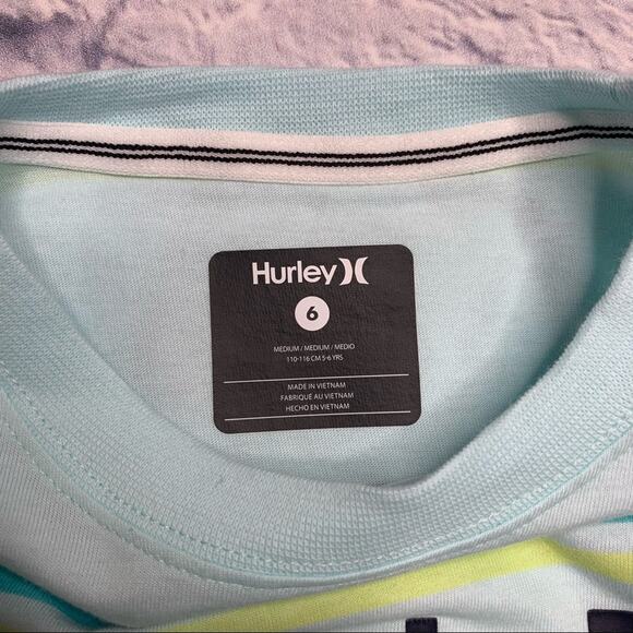 NEW Hurley Striped Long Sleeve Tee - Picture 6 of 6